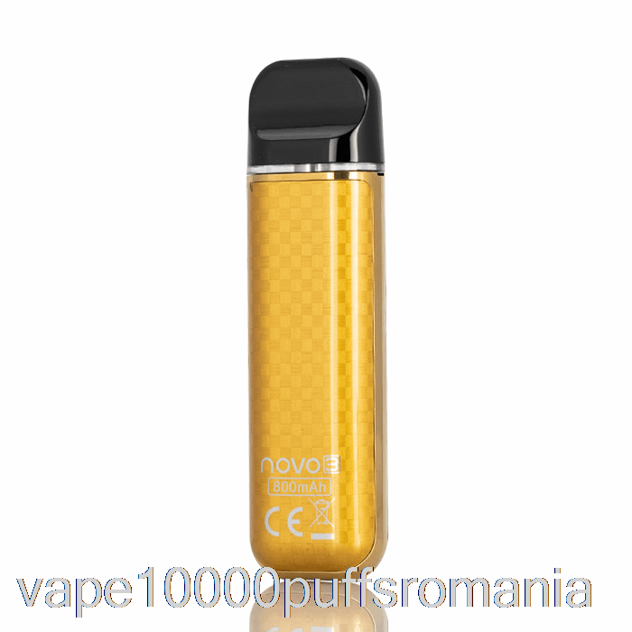 Vape Romania Smok Novo 3 25w Pod System Gold Carbon Fiber